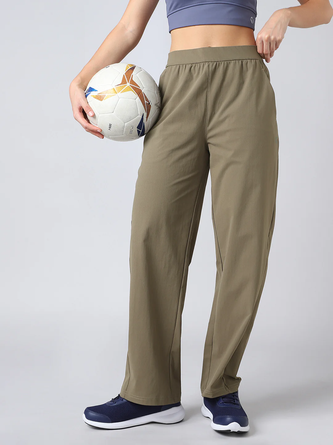 Women Straight Fit Trackpants with DURACOOL+