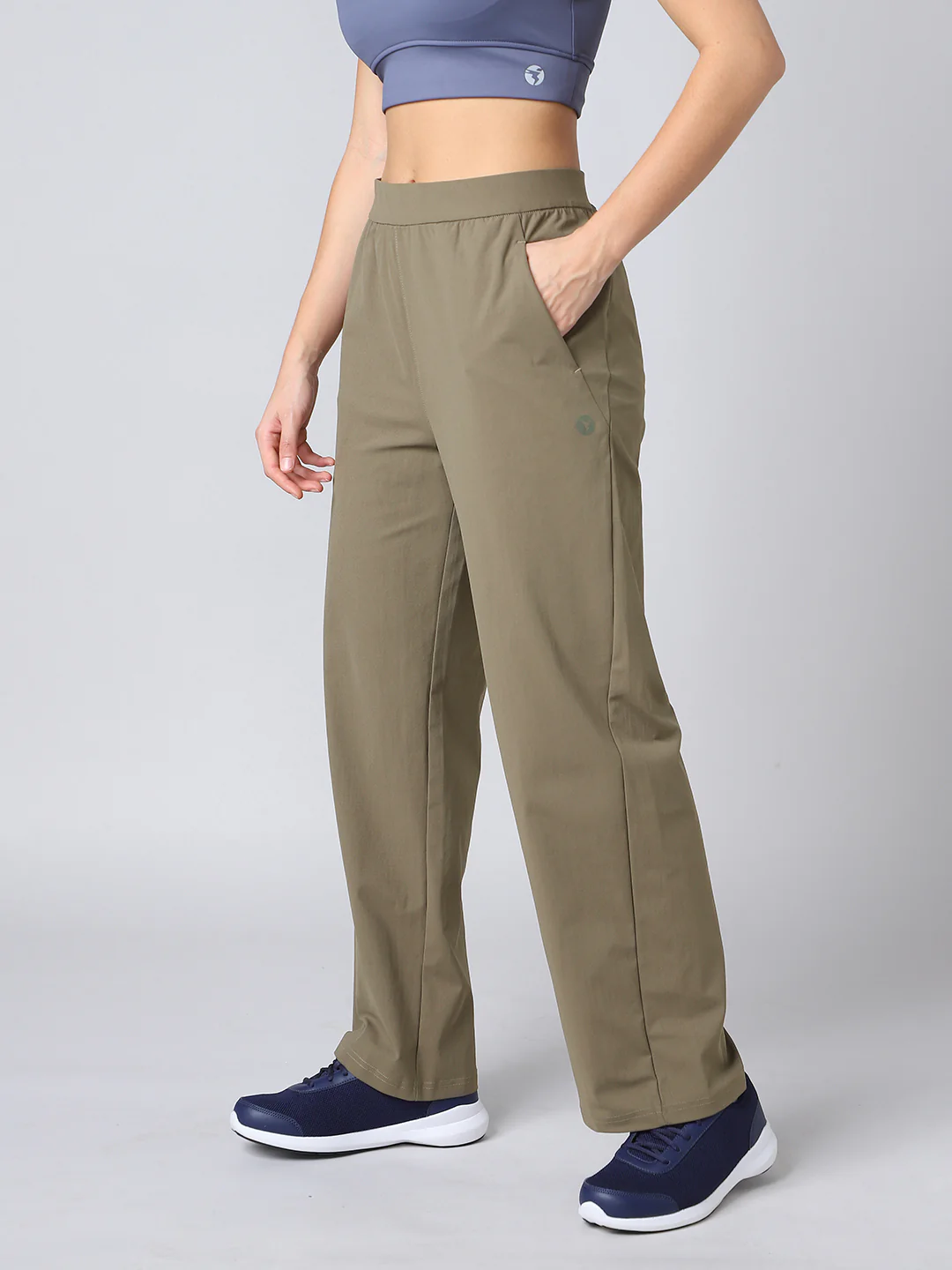 Women Straight Fit Trackpants with DURACOOL+ - Image 4