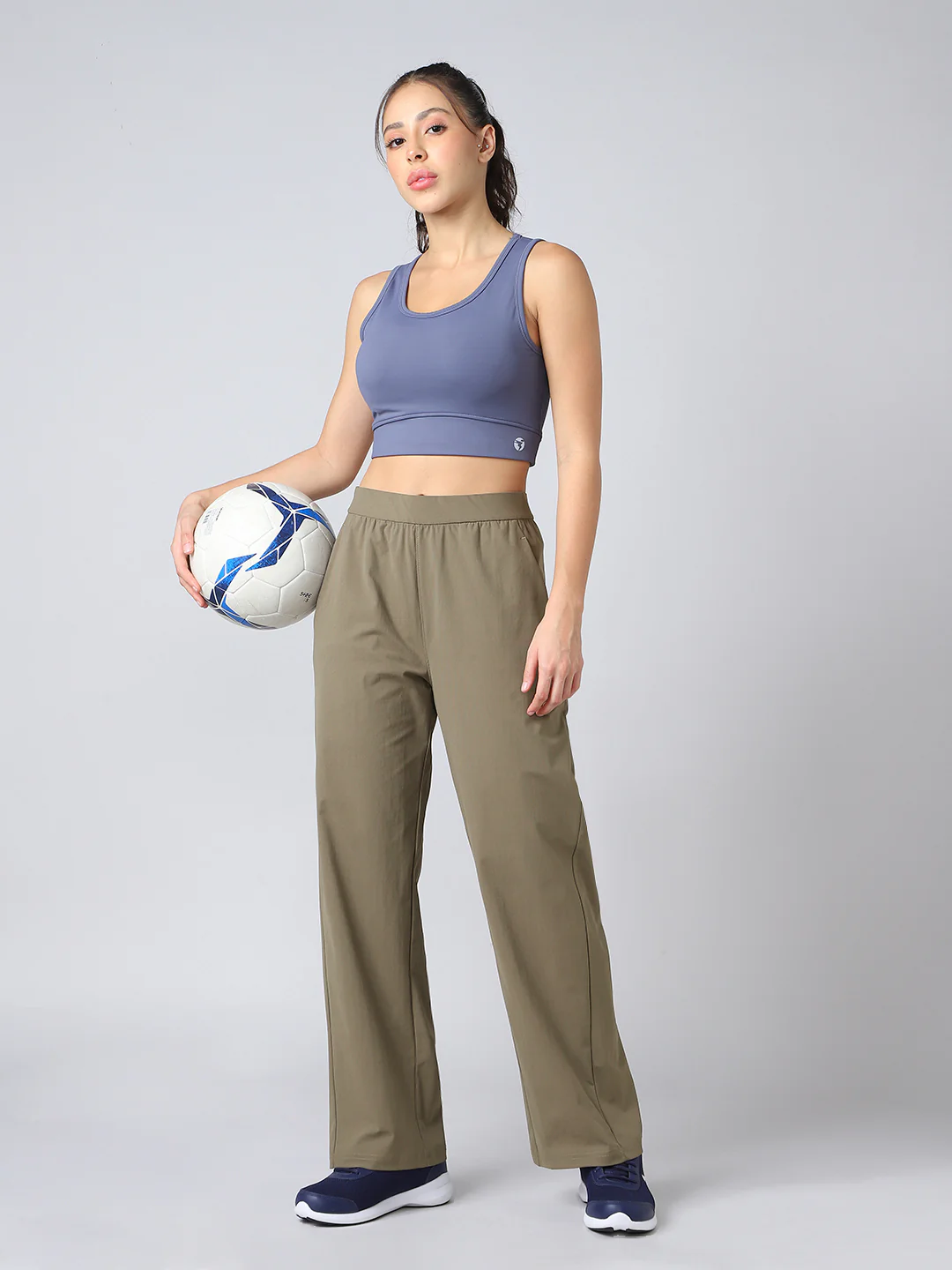 Women Straight Fit Trackpants with DURACOOL+ - Image 5