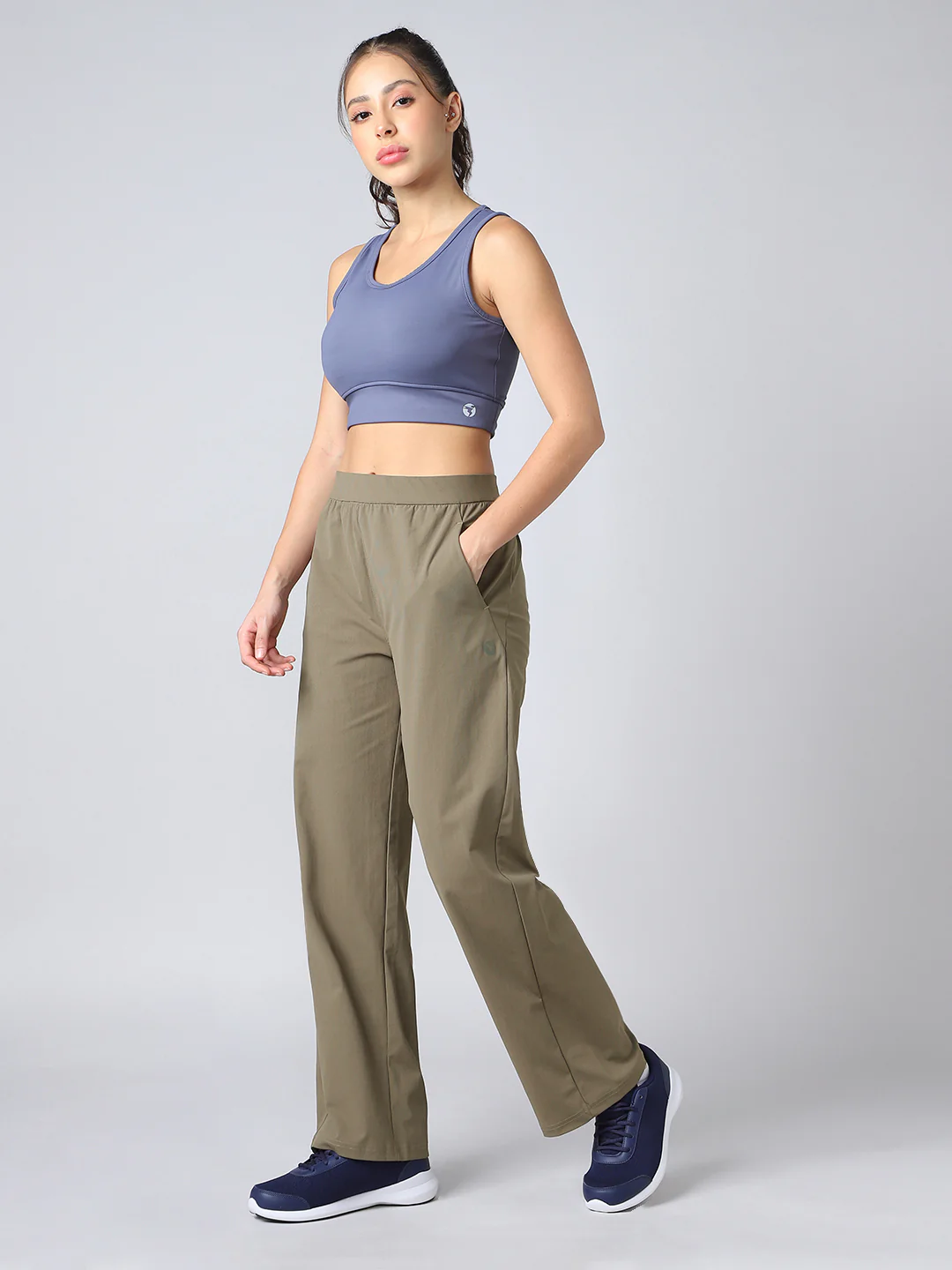 Women Straight Fit Trackpants with DURACOOL+ - Image 6