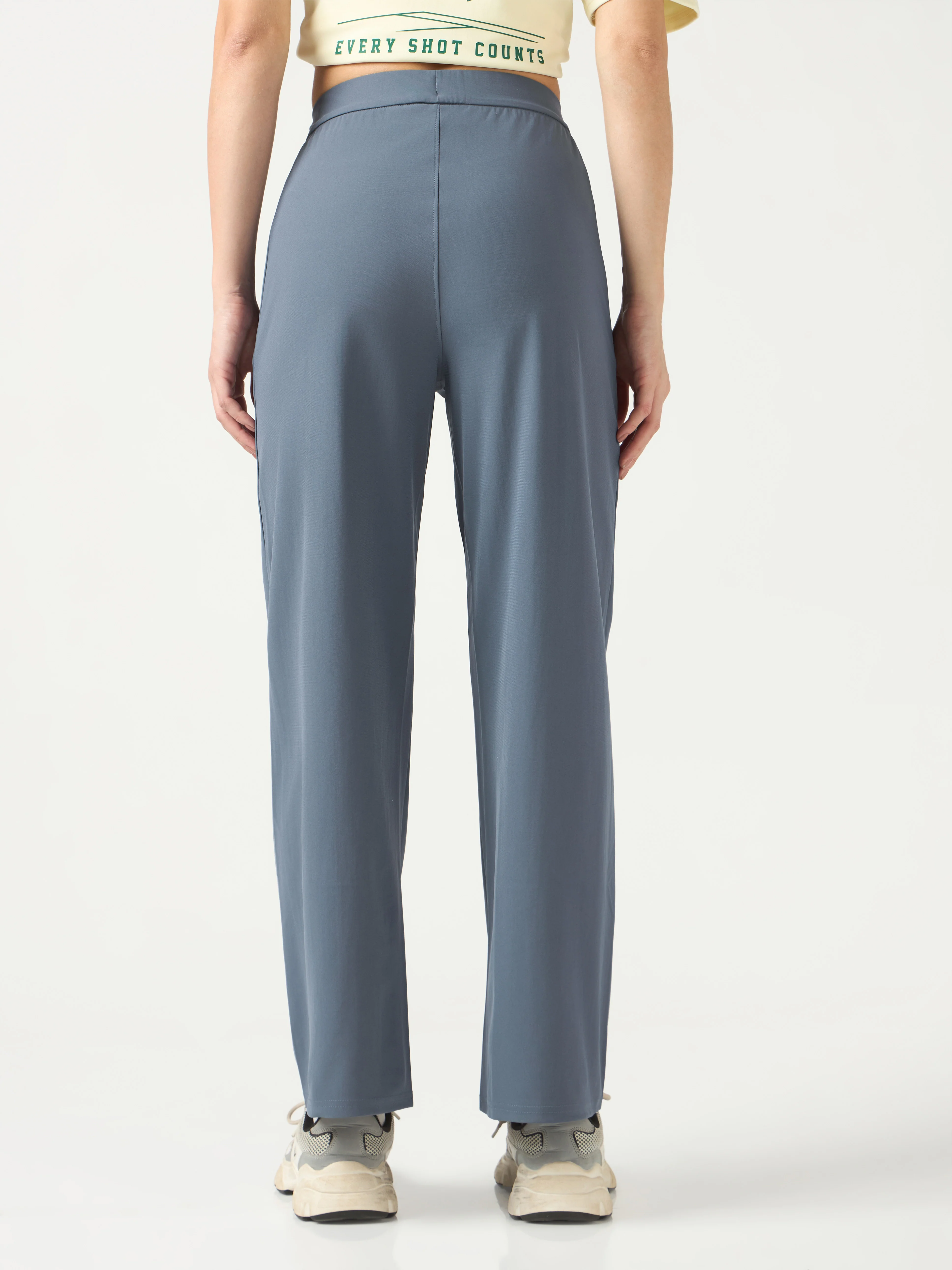 Women Straight Fit Trackpants with DURACOOL+ - Image 3