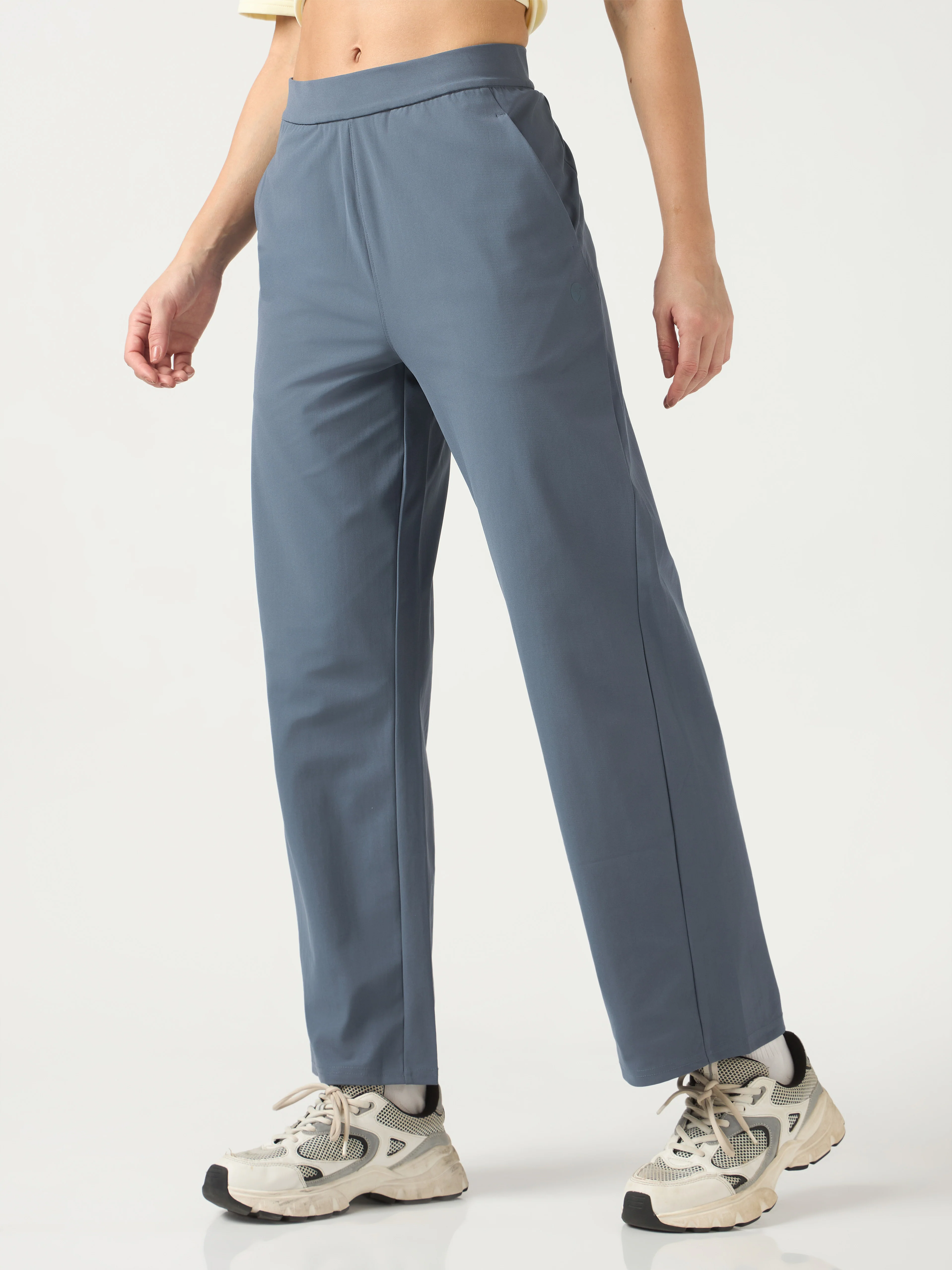 Women Straight Fit Trackpants with DURACOOL+ - Image 4
