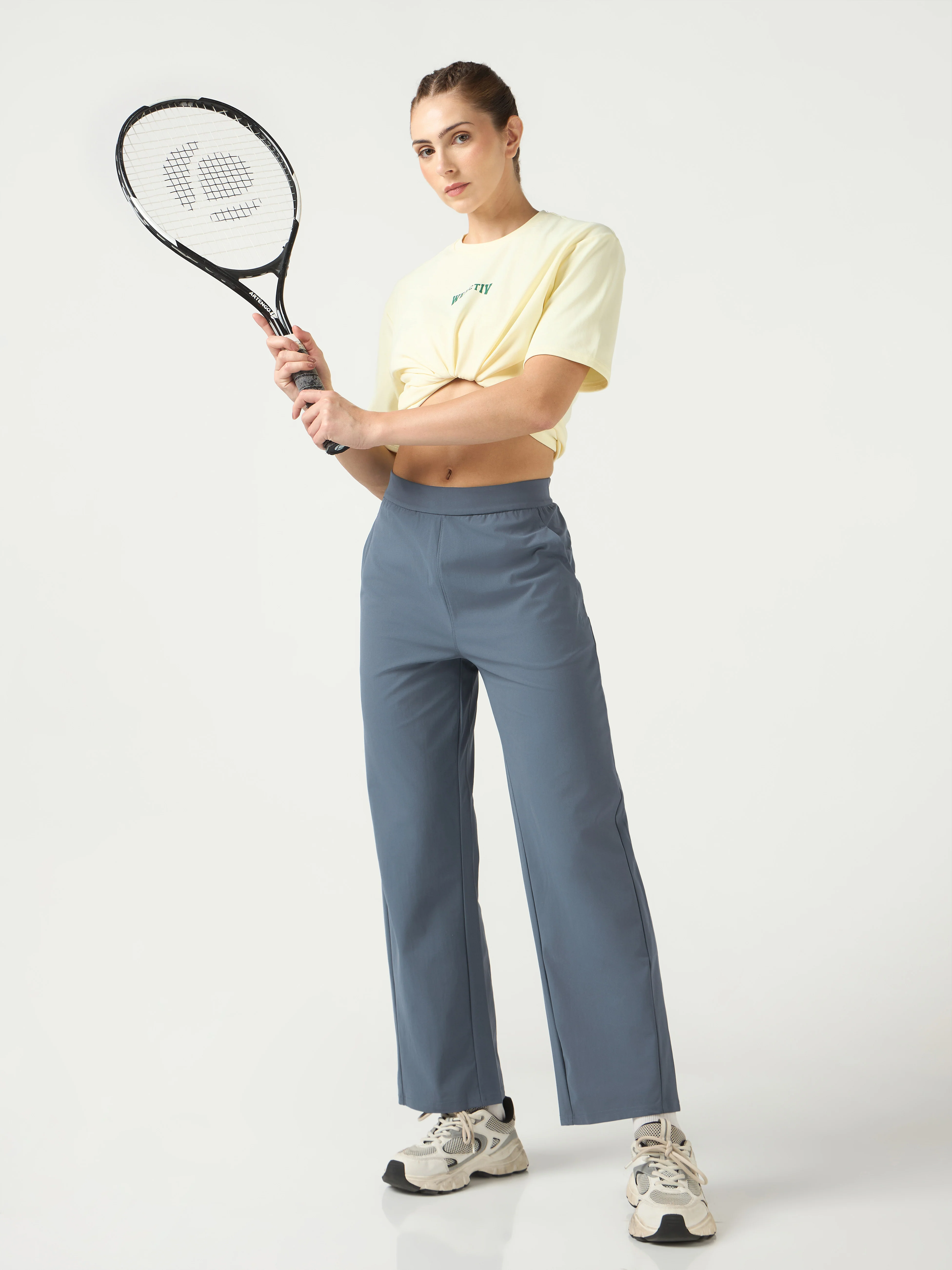 Women Straight Fit Trackpants with DURACOOL+ - Image 5