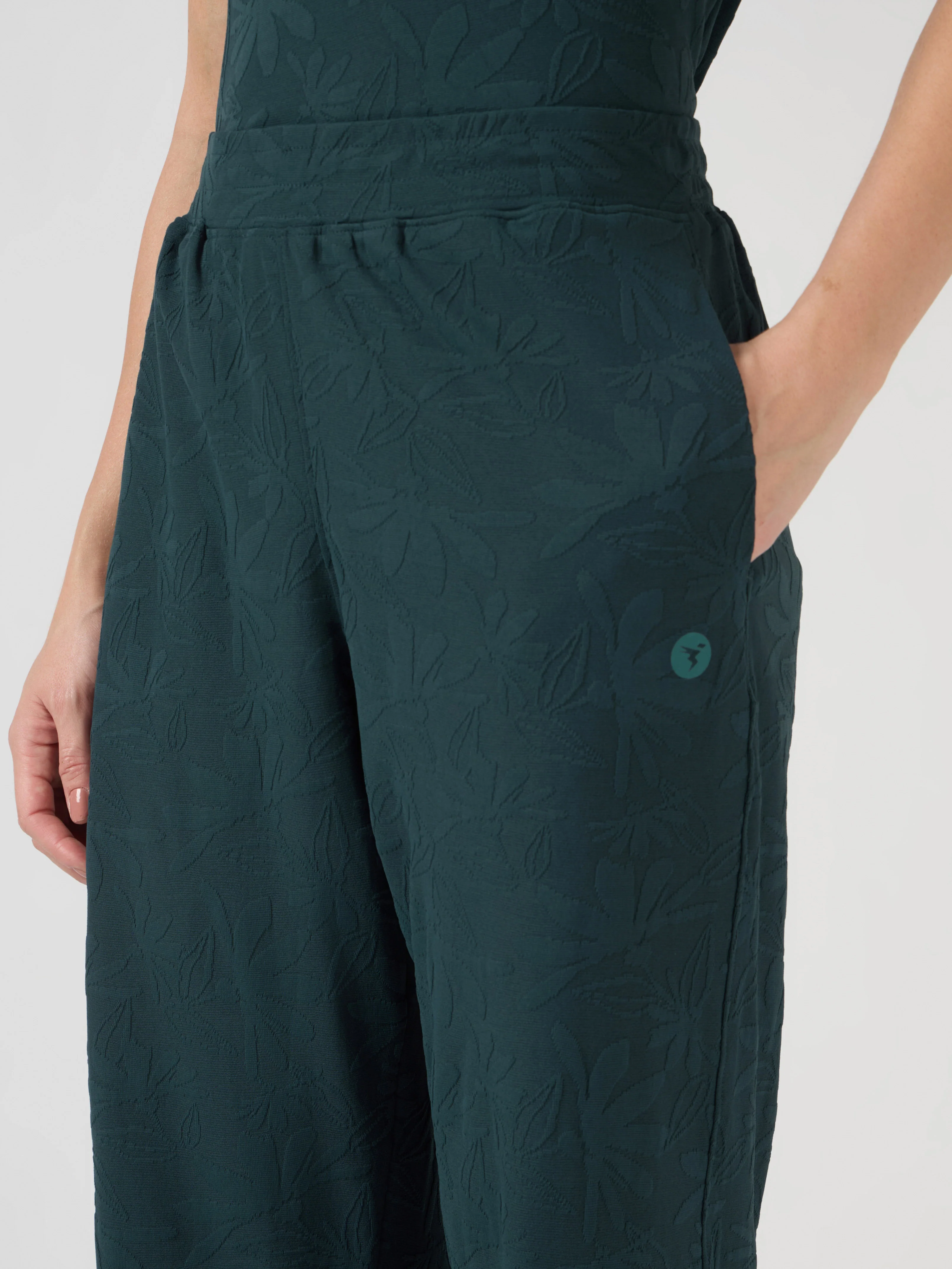 Women Textured Straight Fit Trackpants with COTFLEX - Image 5