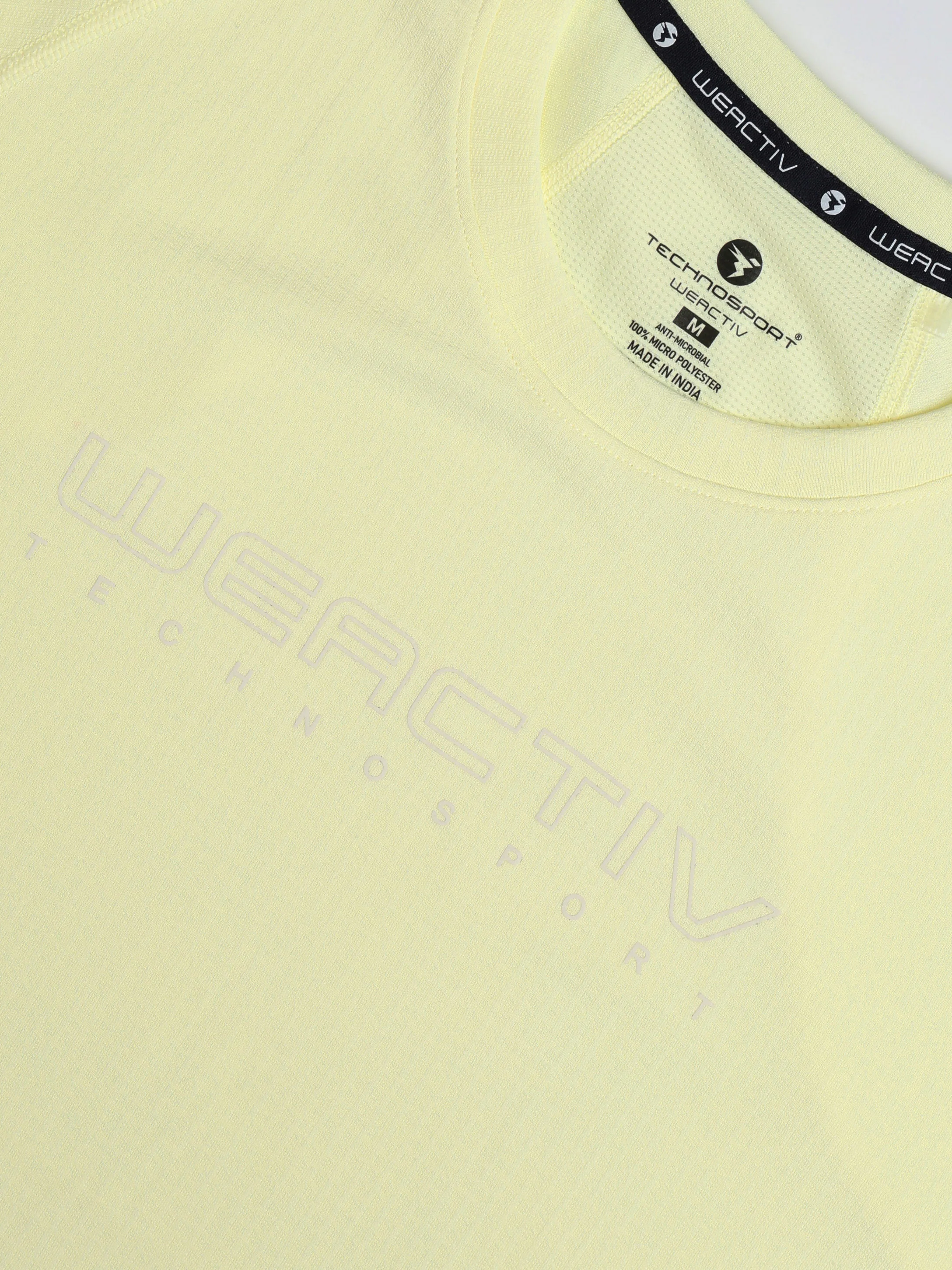 Women Typography Print Regular Fit Round Neck Sports Tee with TECHNOCOOL+ - Image 7